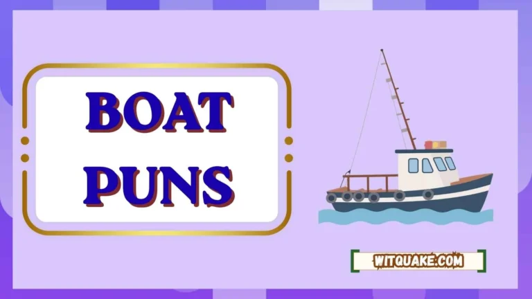 Boat Puns