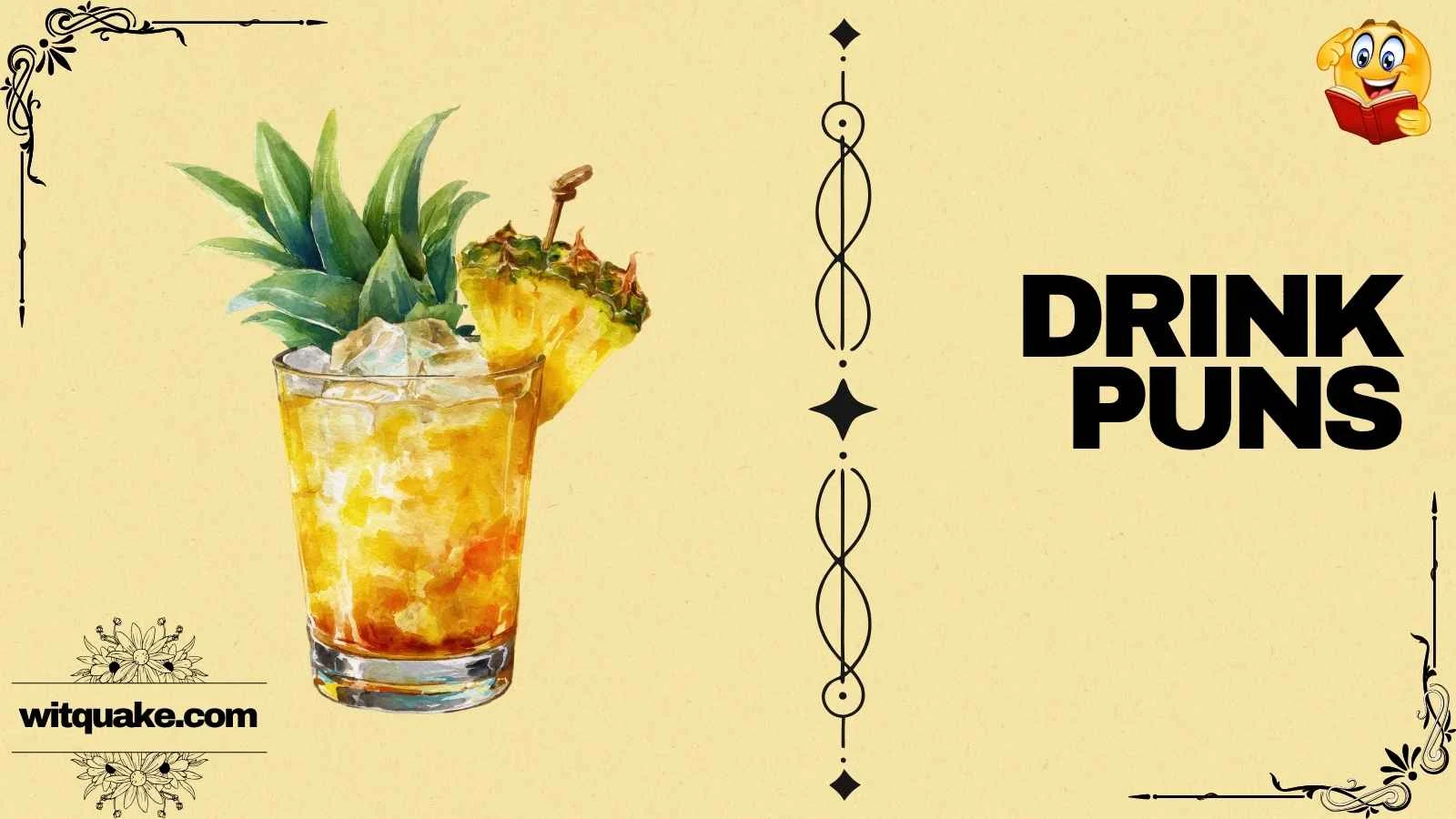 233+ Drink Puns for Every Sip and Smile 🥂 (2026)