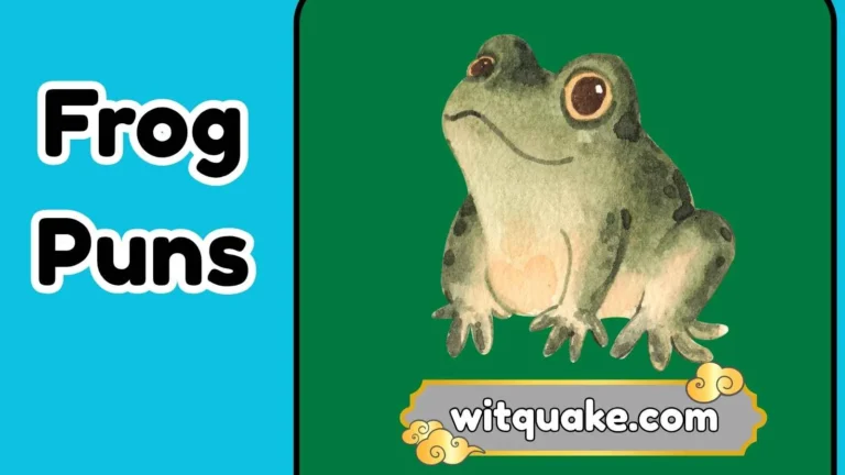 Frog Puns