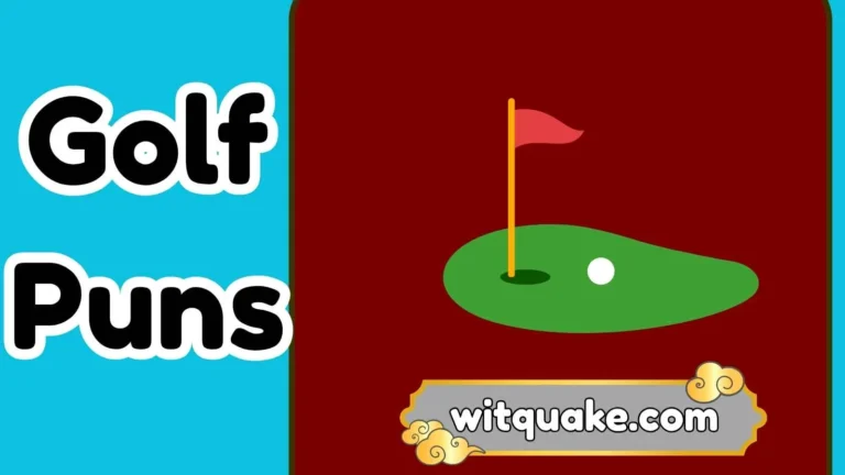 Golf Puns