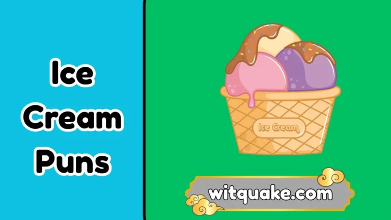 Ice Cream Puns