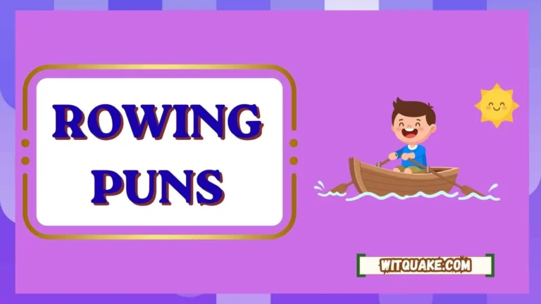 Rowing Puns